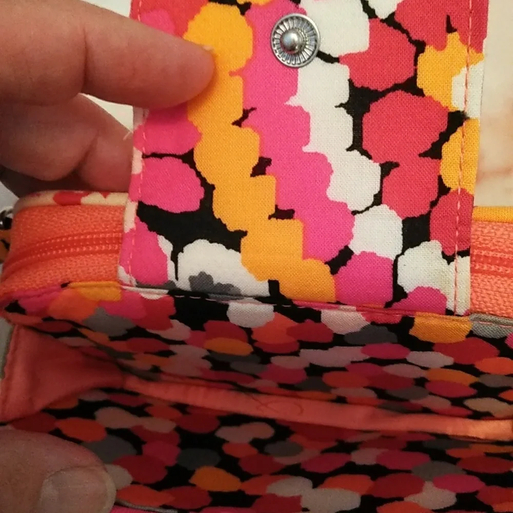 Vera Bradley Quilted Wallet/Convertible Wristlet